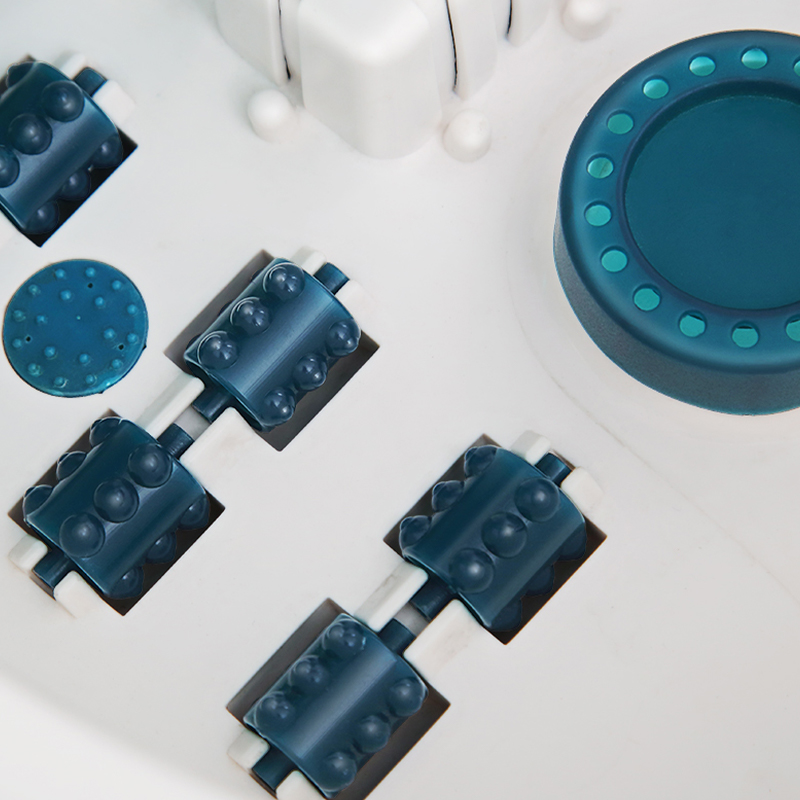 Masajeador de baño con spa para pies MM-19A con burbujas de calor y masaje vibratorio