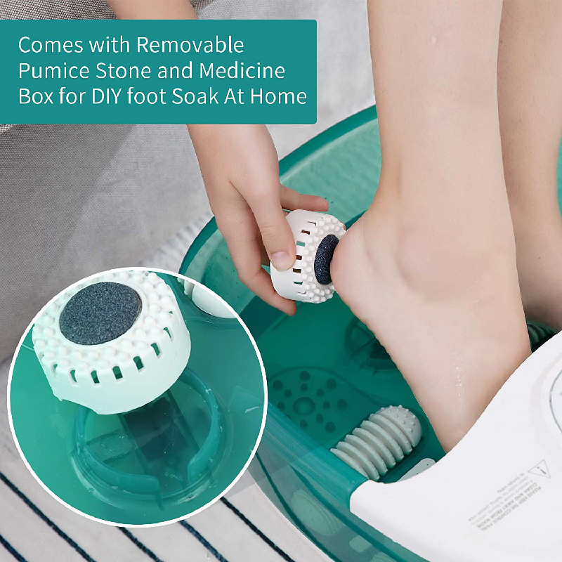 Masajeador de baño tipo spa de 3 pies MM-20A con calor y cuatro rodillos de masaje grandes