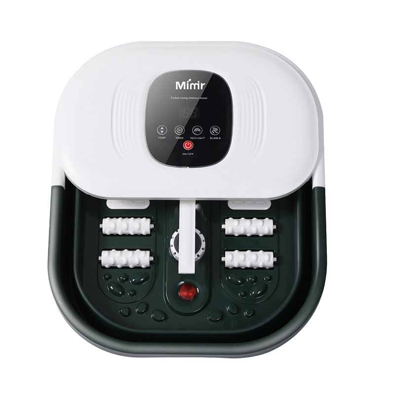 Máquina de spa para pies plegable MZD-22B-1 con piedra pómez para masaje relajante de pies