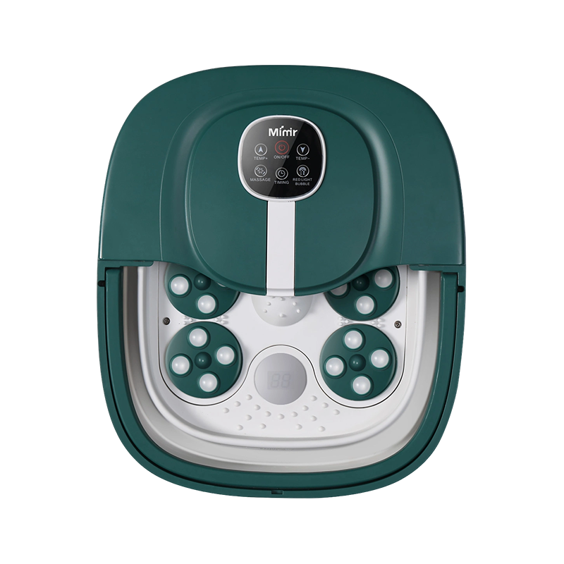 Máquina de spa para pies plegable MZD-03D con rodillos de masaje automáticos