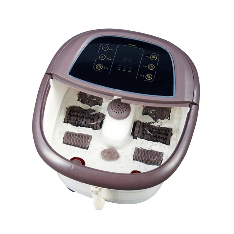 Máquina masajeadora automática de baño con spa para pies JD-618 con rodillos de masaje giratorios